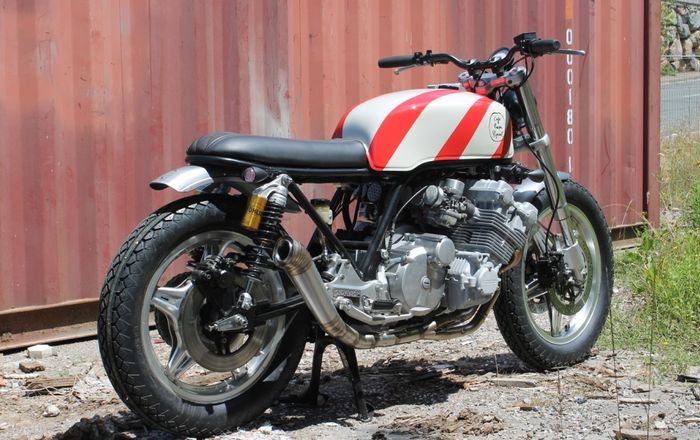 Honda CBX custom brat style garapan Cafe Racer SSpirit, Spanyol.