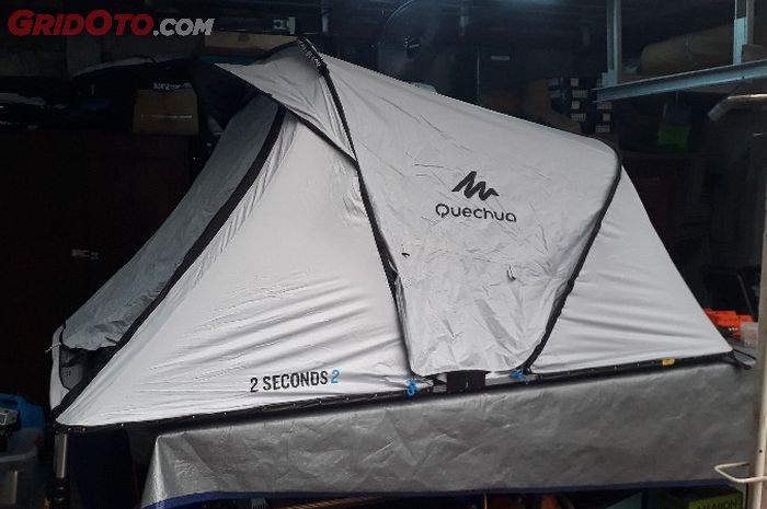 Ilustrasi Salah satu tenda buatan Mangooni Overland.