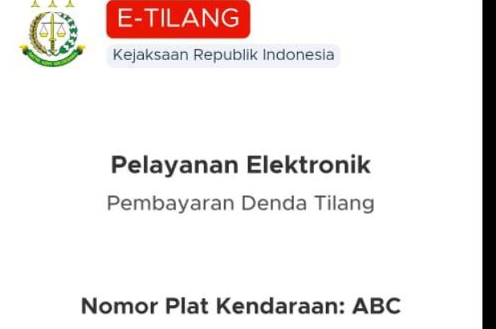Awas penipuan, kejaksaan tidak punya web etilang kejaksaan Top