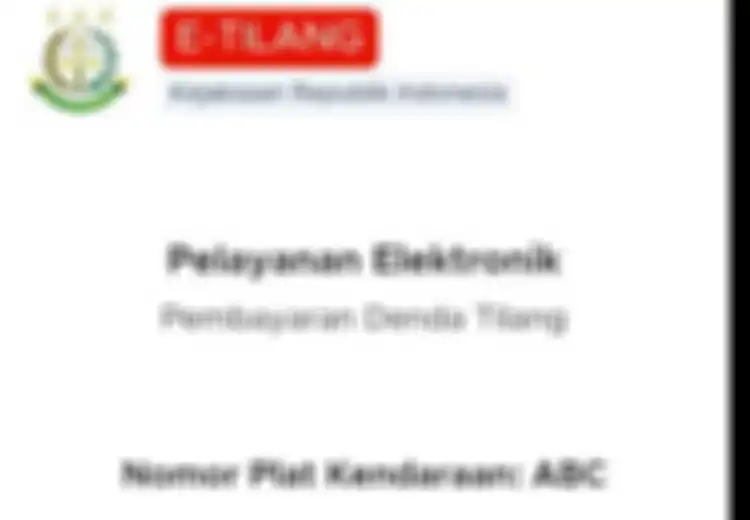 Beredar Website E-Tilang Kejaksaan Palsu, Banyak Tertipu Bayar Denda