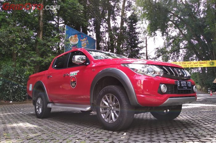 Bersafari naik si gagah Mitsubishi Triton Exceed