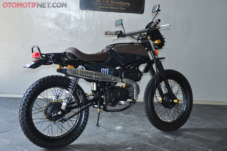 Honda Win Berubah Dratis Modal Alat Dapur Scrambler Jadi Tampang Akhir GridOto