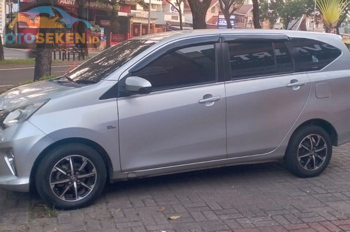 Kisaran harga dan spesifikasi Toyota Calya G tahun 2024 seken.