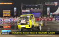 Lucu, Tak Hanya Mobil, Becak Juga Pintar Slalom, Sob! Ini Videonya