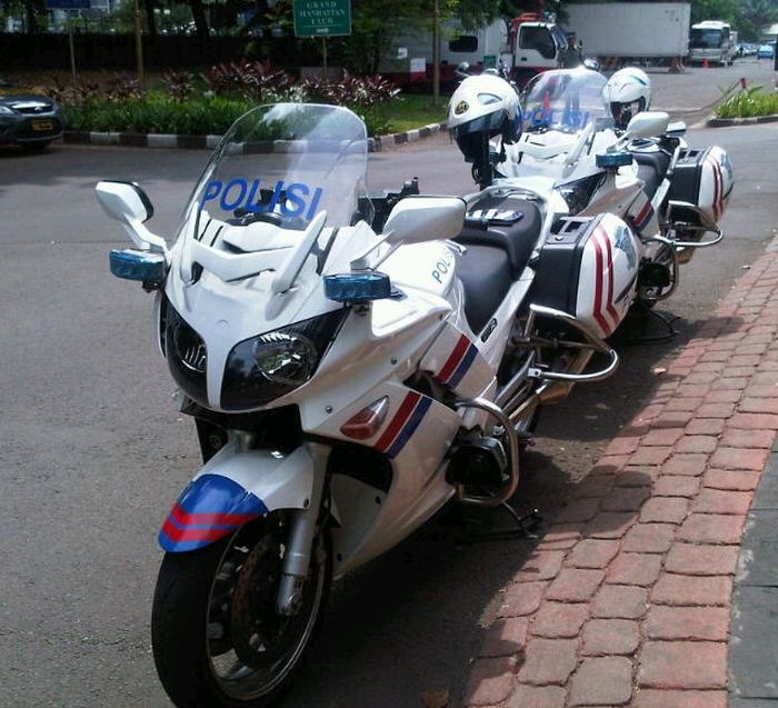  Moge Yamaha MIlik Polisi Ini Terkenal Tangguh Dan Lincah 