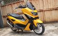 Modifikasi Yamaha NMAX Tampil Sporty Dibalut Jubah Kuning Glowing