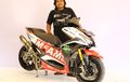 Yamaha Aerox 'Pemain Lama' Sabet Best Racing Look Customaxi Bekasi 2020, Ubahan Total