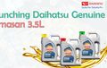 Daihatsu Luncurkan Oli Kemasan 3,5 Liter, Diklaim Lebih Hemat Plus Ada Diskon Besar Sob!