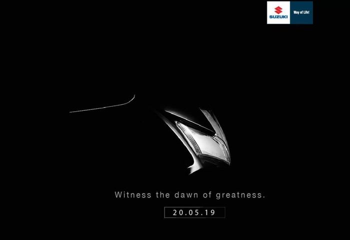 Teaser yang dirilis oleh Suzuki