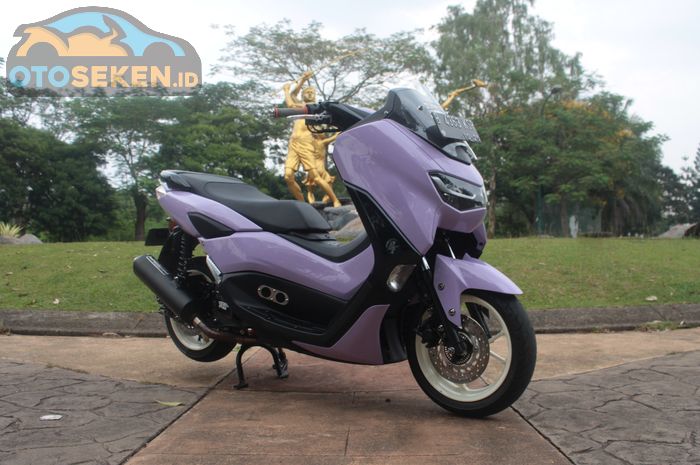 Yamaha All New NMAX modifikasi berkelir unik