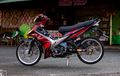 Modifikasi Yamaha Jupiter MX 135, Pakai Pelek Jari-jari Lebih Menggoda