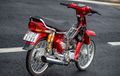 Modifikasi Honda Dream, Dandan Menor dan Pakai Pelek Jari-jari Kece