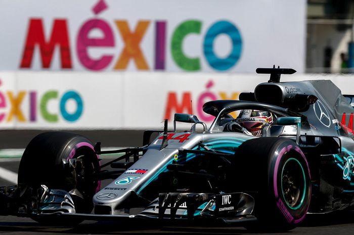Lewis Hamilton finish keempat F1 Meksiko 2018 dan meraih gelar juara dunia kelimanya