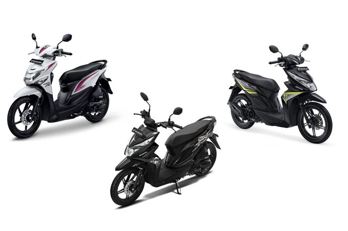 Honda BeAT series menjadi salah satu andalan AHM di segmen enrty level.