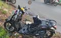 Bodi Honda Scoopy Meleleh di Pekalongan, Diduga Gara-gara Simpan Handphone di Jok
