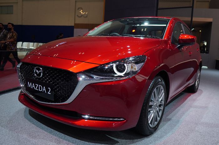 Spesifikasi dan kisaran harga Mazda2 hatchback tahun 2021 seken.