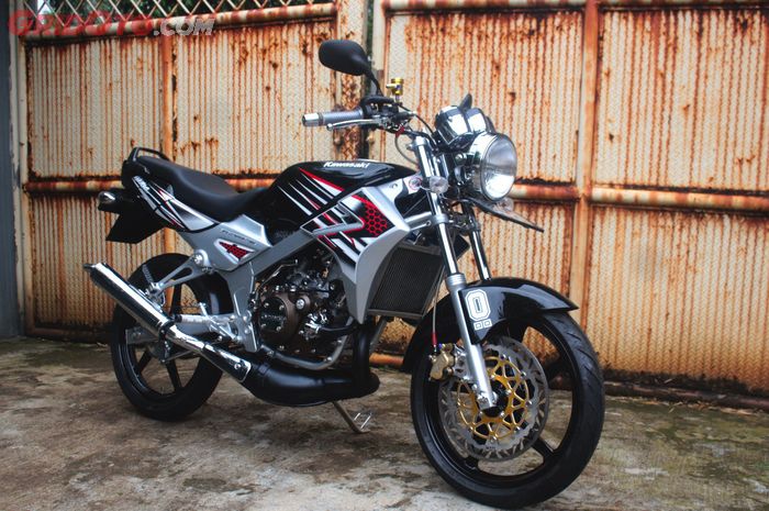 Kawasaki Ninja M Tampil menarik, modifikasi simpel makin sporty