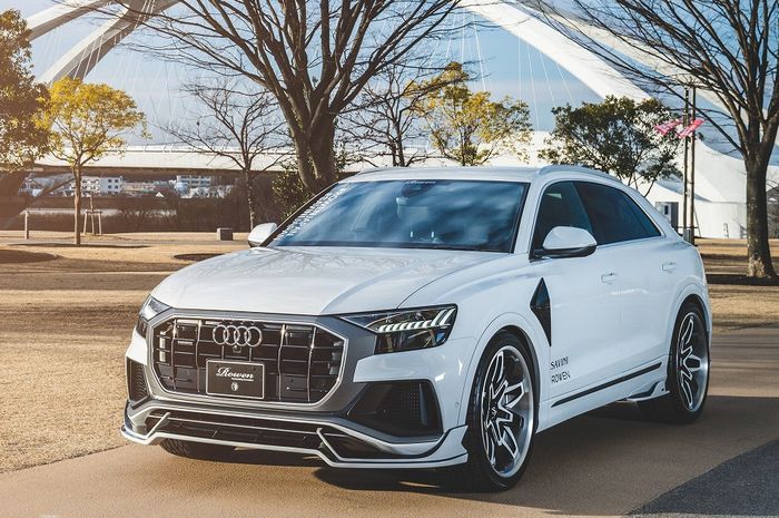 Modifikasi Audi Q8 tampil ganteng dipoles oleh Rowen, Jepang