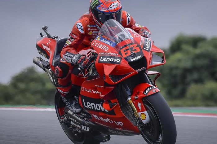 Pole Position dibatalkan di sesi kualifikasi MotoGP Portugal 2021, begini perasaan Francesco Bagnaia