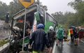 Update Kecelakaan Bus Tabrak Tebing di Bantul, Korban Meninggal Bertambah