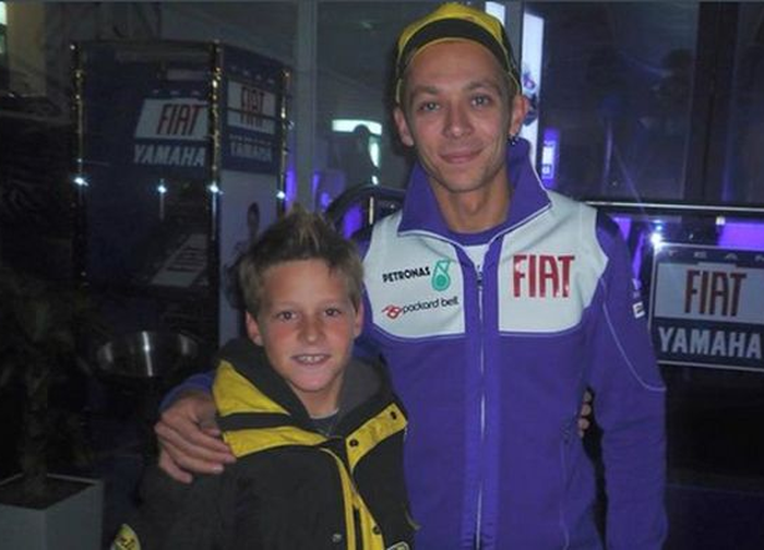 Fabio Quartararo bahkan sudah mengidolakan Valentino Rossi sejak ia masih di usia anak-anak