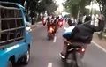Geng Motor di Bandung Serang Pakai Pedang 