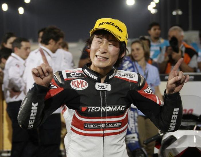 Shoya Tomizawa meninggal dunia ketika mengikuti putaran sebelas Moto2 2010 di Sirkuit Misano, San Marino 2010