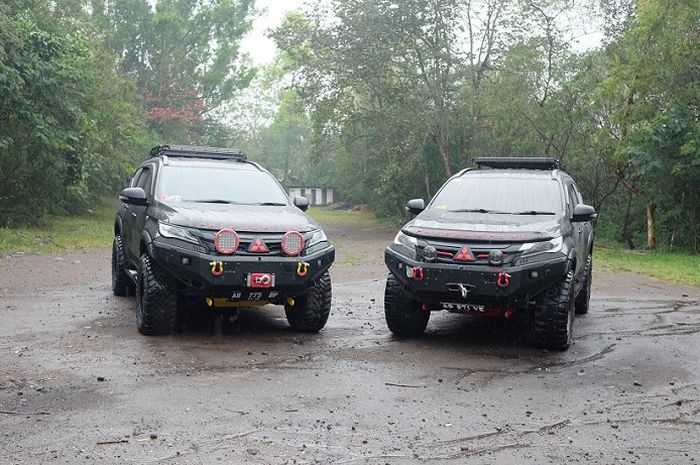 Duo modifikasi Pajero Sport dari Jogja