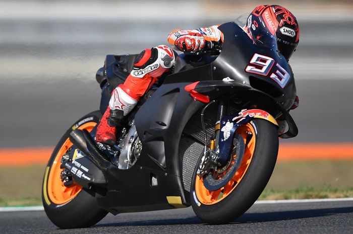 Marc Marquez menjalal motor tanpa livery Repsol di sirkuit Brno, (6/8/2018)
