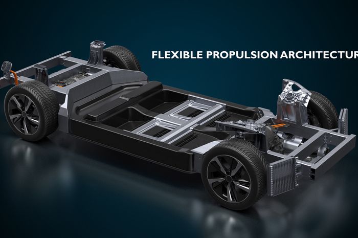 Platform mobil listrik modular kolaborasi Italdesign dan WIlliams Advanced Engineering.