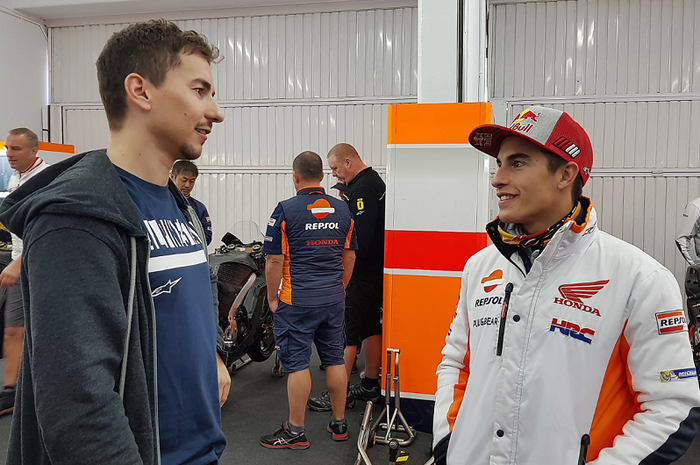 Jorge Lorenzo dan Marc Marquez