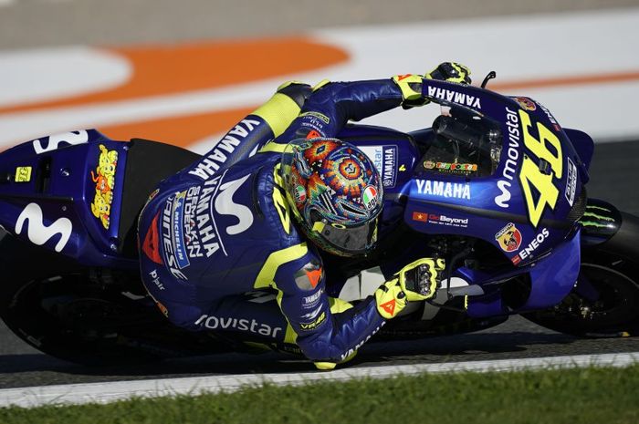 Valentino Rossi di tes pramusim MotoGP Valencia hari ke-2 ada di posisi 9