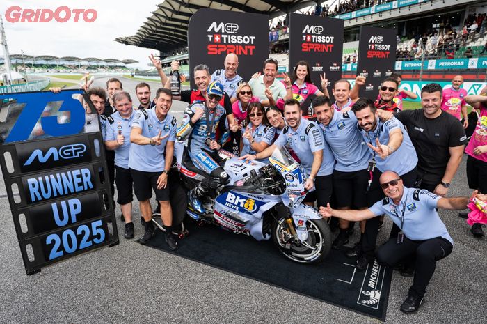 Alex Marquez amankan titel Runner Up klasemen MotoGP 2025 di Malaysia 