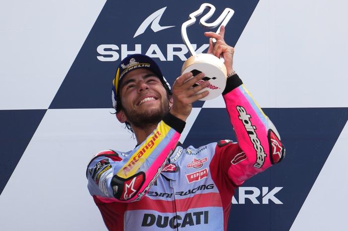 Usai kemenangan di MotoGP Prancis 2022, Enea Bastianini menyindir Francesco Bagnaia