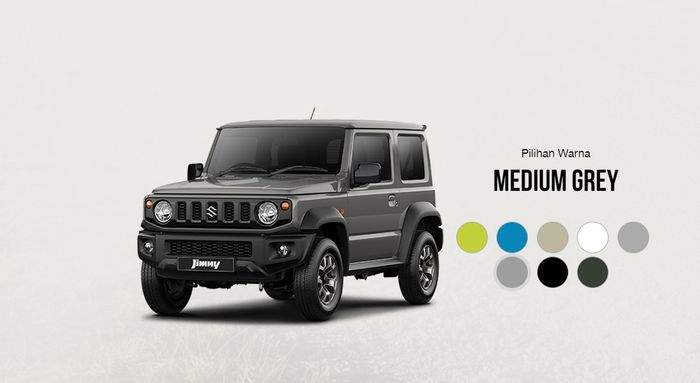 Suzuki Jimny Resmi Dijual Mulai Rp 315 Jutaan, Ini 8 Pilihan Warnanya