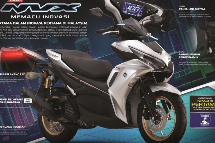Yamaha NVX resmi dirilis di Malaysia