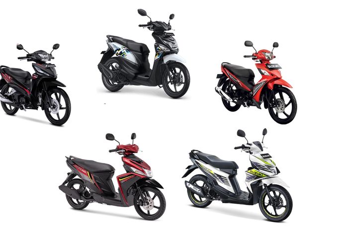 Ilustrasi motor entry level dengan harga terjangkau