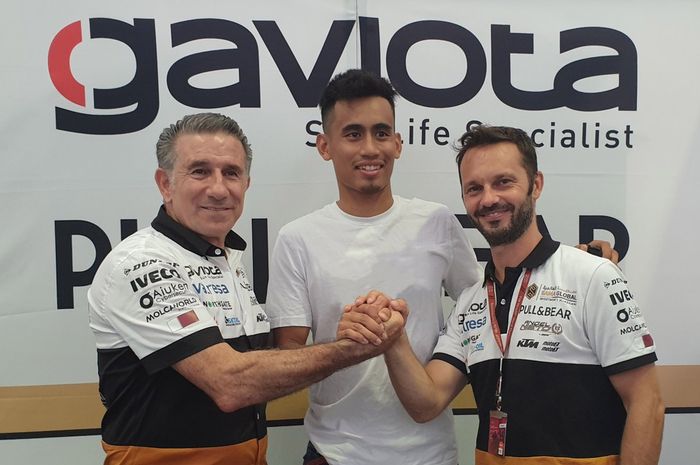 Resmi! Pembalap asal Malaysia, Hafizh Syahrin bergabung  ke tim Angel Nieto menjadi tandem Aron Canet di Moto2 Musim 2020 
