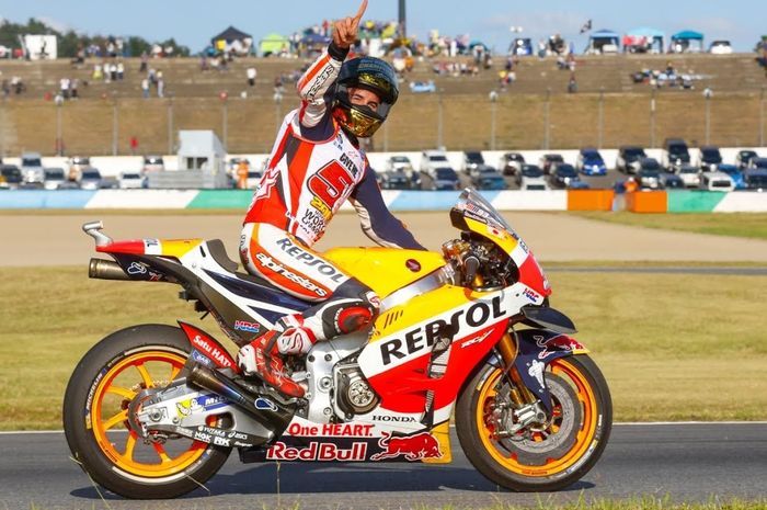 Marc Marquez juara dunia MotoGP di Motegi