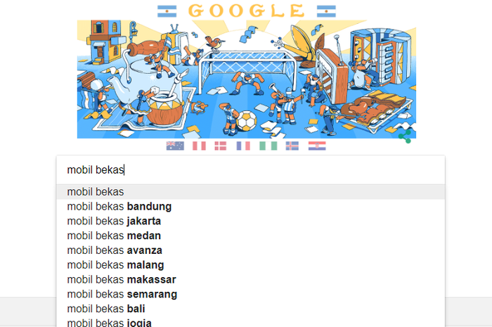 Internet memberikan kemudahan dalam mencari informasi seputar mobil melalui mesin pencari Google