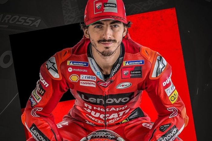 Francesco Bagnaia di tim pabrikan Ducati sampai 2024