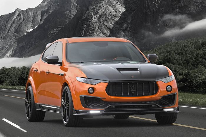 Maserati Levante tampil sporti dengan hood scoop