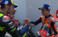 Begini Perasaan Marc Marquez Saat Valentino Rossi Mengajaknya Salaman