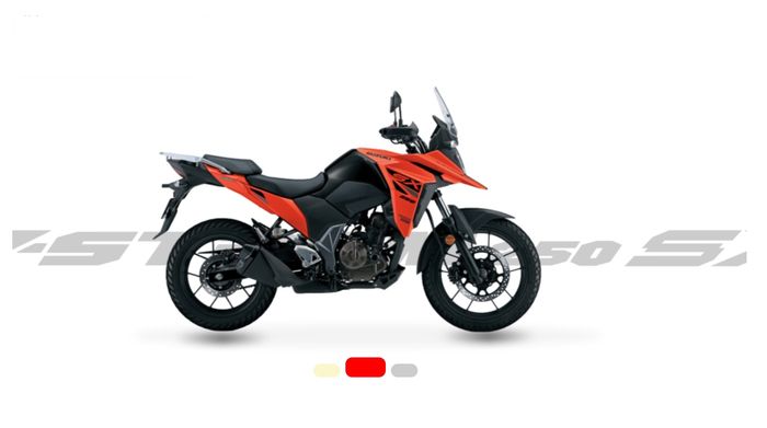 Pilihan warna Suzuki V-Strom 250 SX