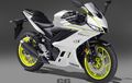 Desain Yamaha R25 Hitam Putih Sudah Nampak, Muncul Rendering Berwarna