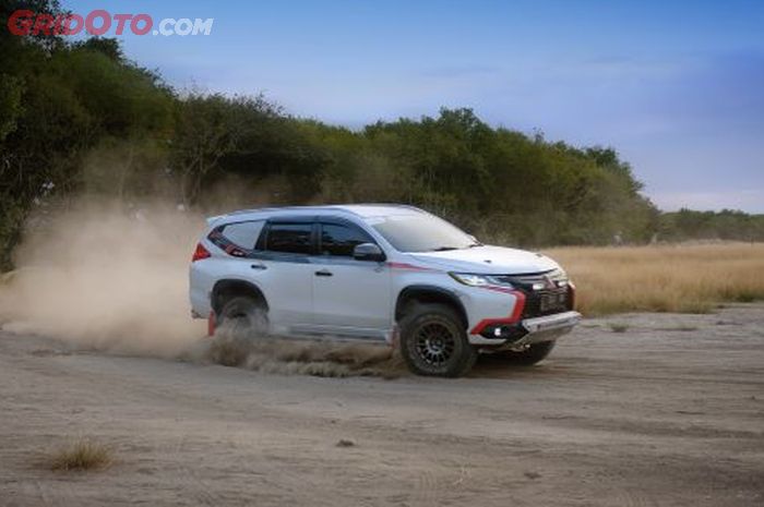 Modifikasi Mitsubishi Pajero Sport ala pacuan Rally Raid