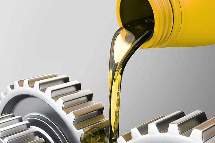 Ilustrasi oli mesin motor