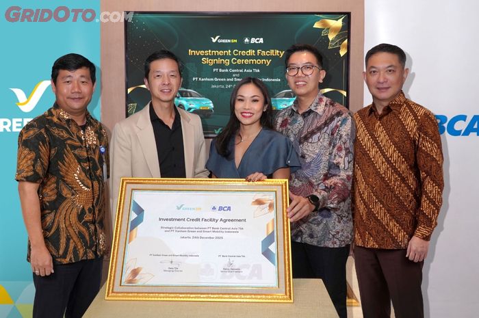 Green SM Indonesia dan Bank Central Asia (BCA) saat penandatanganan MoU 