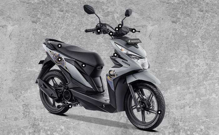 Ilustrasi Honda Beat Street