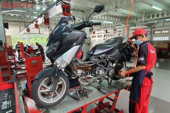 Biaya servis CVT Yamaha NMAX di bengkel spesialis